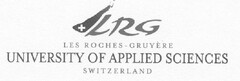 LRG Les Roches-Gruyère University of Applied Sciences Switzerland