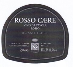 ROSSO CAERE VINO DA TAVOLA ROSSO ROSSO CAERE