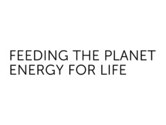 FEEDING THE PLANET ENERGY FOR LIFE