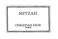 MITZAH CHRISTIAN DIOR PARIS