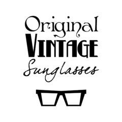 Original Vintage Sunglasses