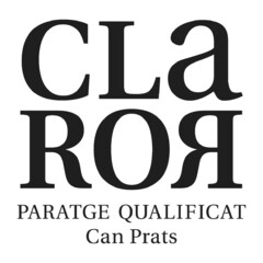 CLAROR PARATGE QUALIFICAT CAN PRATS