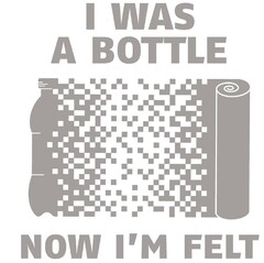 I WAS A BOTTLE NOW I'M FELT