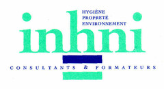 inhni HYGIÈNE PROPRETÉ ENVIRONNEMENT CONSULTANTS & FORMATEURS