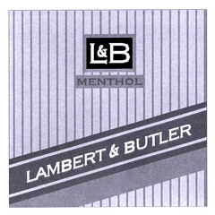 L&B MENTHOL LAMBERT & BUTLER