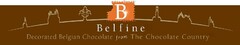 B Belfine Decorated Belgian Chocolate from The Chocolate Country