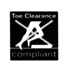 Toe Clearance compliant