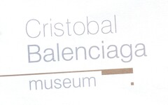 Cristobal Balenciaga museum