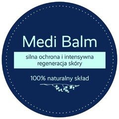 Medi Balm silna ochrona i intensywna regeneracja skóry 100% naturalny skład