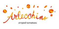 Arlecchino striped tomatoes