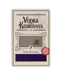 VODKA KEDROVAYA