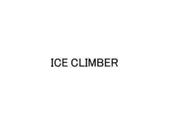 ICE CLIMBER
