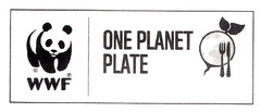 wwf ONE PLANET PLATE