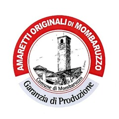 AMARETTI ORIGINAL DI MOMBARUZZO Comune di Mombaruzzo Garanzia di Produzione