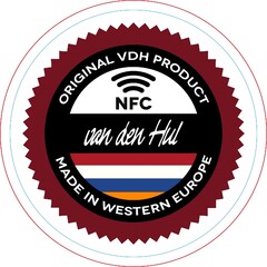 ORIGINAL VDH PRODUCT NFC van den Hul MADE IN WESTERN EUROPE