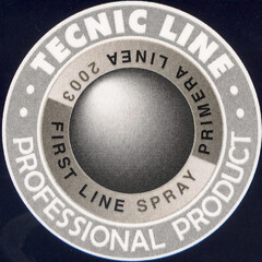 TECNIC LINE PROFESSIONAL PRODUCT FIRST LINE SPRAY PRIMERA LINEA 2003