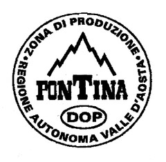 FONTINA DOP ZONA DI PRODUZIONE REGIONE AUTONOMA VALLE D'AOSTA