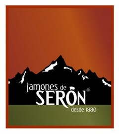 jamones de SERON desde 1880