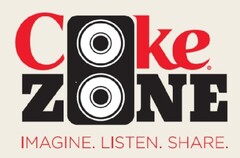 COKE ZONE IMAGINE.LISTEN.SHARE.
