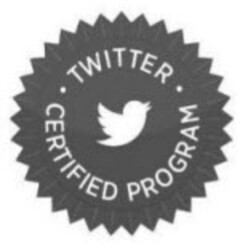 TWITTER CERTIFIED PROGRAM