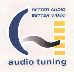 BETTER AUDIO BETTER VIDEO audio tuning