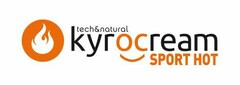 TECH&NATURAL KYROCREAM SPORT HOT