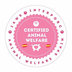 CERTIFIED ANIMAL WELFARE . IAWS . INTERPORC . ANIMAL WELFARE SPAIN