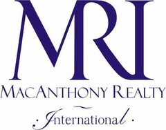 MRI MACANTHONY REALTY International