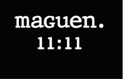 maguen.
11:11