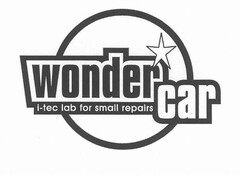 WONDER CAR i-tec lab for small repairs