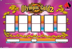 OLYMPIC GOLD 2 R FRANCO PAYLINE CREDITS BETS WINNER PAID MALFUNCTION VOIDS ALL PLAYS AND PAYS