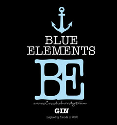 Blue Elements BE annaclaudiahardytimo GIN inspired by friends in 2020