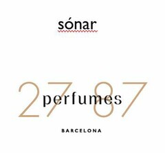 SÓNAR 27 87 PERFUMES BARCELONA