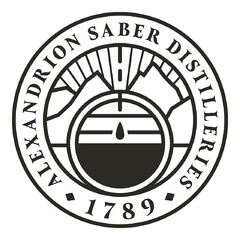 ALEXANDRION SABER DISTILLERIES 1789