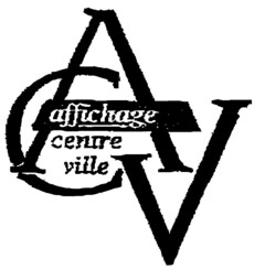 ACV affichage centre ville