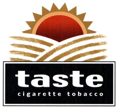 taste cigarette tobacco