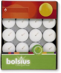 BOLSIUS COLOUR YOUR HOME BOLSIUS SINCE 1870 PREMIUM QUALITY