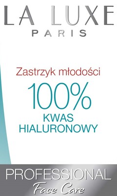 LA LUXE PARIS Zastrzyk młodości 100% KWAS HIALURONOWY PROFESSIONAL Face Care