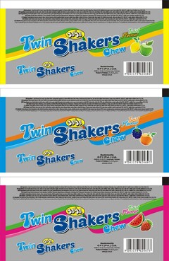 JOJO Twin Shakers Chew Twist Flavour