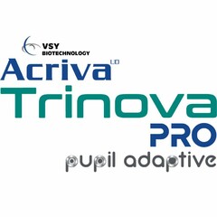 vsy biotechnology acriva ud trinova pro pupil adaptive