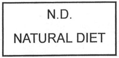 N.D. NATURAL DIET