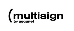 multisign by secunet