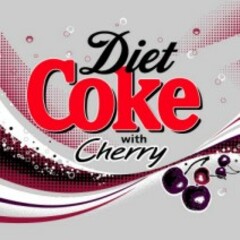 Diet Coke with cherry