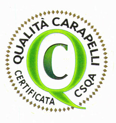 QC QUALITÀ CARAPELLI CERTIFICATA CSQA