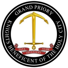 GRAND PRIORY KNIGHTS BENEFICENT OF THE HOLY CITY FATA INVENIENT VIAM