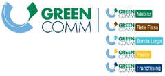 GREEN COMM, GREEN COMM MOBILE, GREEN COMM RETE FISSA, GREEN COMM BANDA LARGA, GREEN COMM POWER, GREEN COMM FRANCHISING