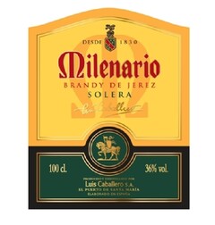 MILENARIO BRANDY DE JEREZ SOLERA