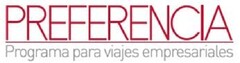 PREFERENCIA Programa para viajes empresariales