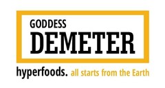 GODDESS DEMETER hyperfoods. all starts from the Earth