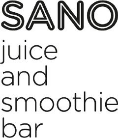 SANO JUICE AND SMOOTHIE BAR